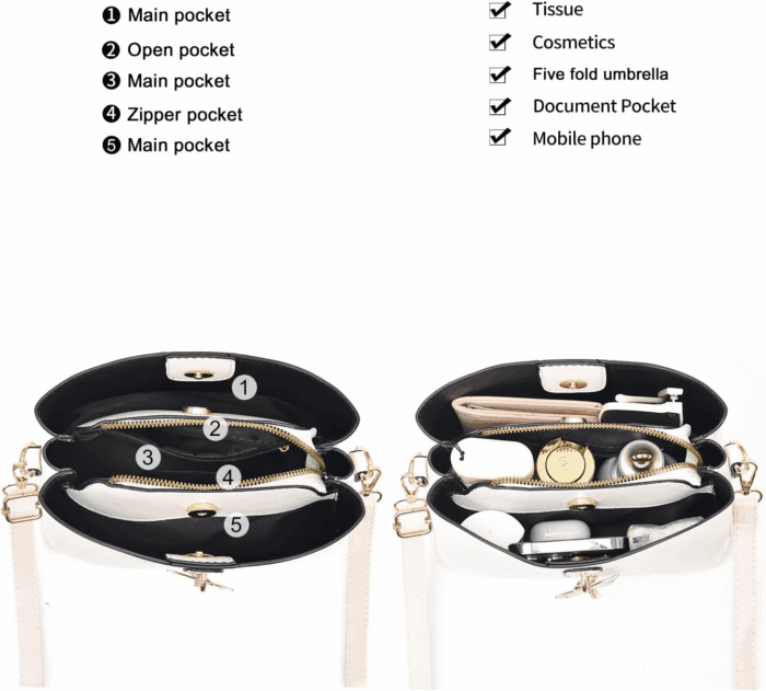 Small Crossbody Bags for Women Fashion Purses for Teenage Girls Lightweight Handbags Shoulder Bag - Image 5