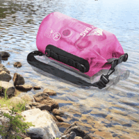 Dry Bag Waterproof for Women Men, 5L/10L/20L/30L/40L Roll Top Lightweight Dry Storage Bag Backpack with Phone Case for Travel, Swimming, Boating, Kayaking, Camping & Beach, 11 Transparent Colors - Image 3