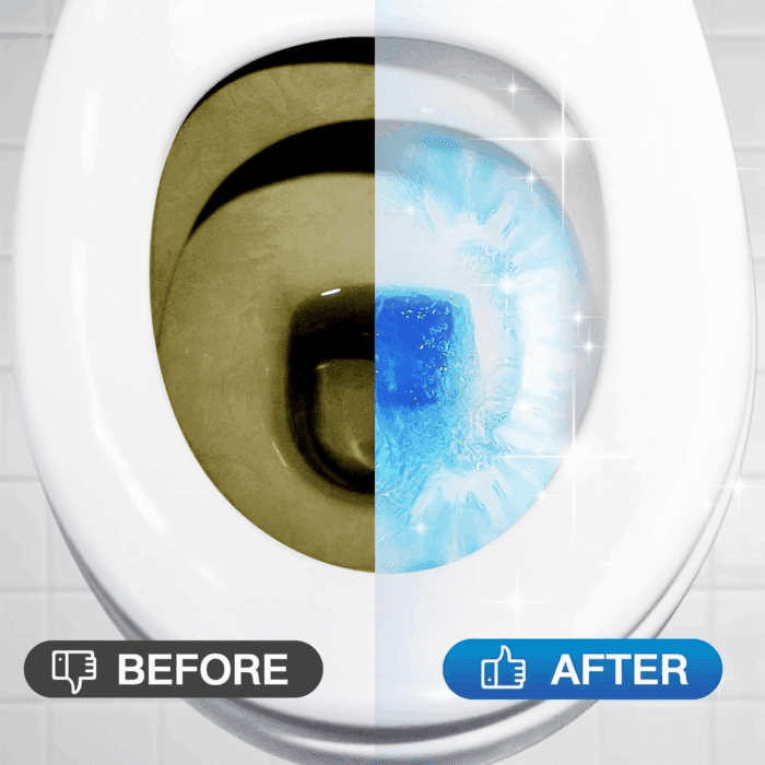 Automatic Toilet Bowl Cleaner Tablets, Bathroom Toilet Tank Cleaner (12 PACK), VA-T165 - Image 5