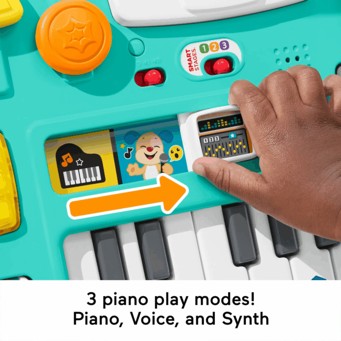 Laugh & Learn Mix & Learn DJ Table, Musical Learning Toy for Baby & Toddler - Image 3