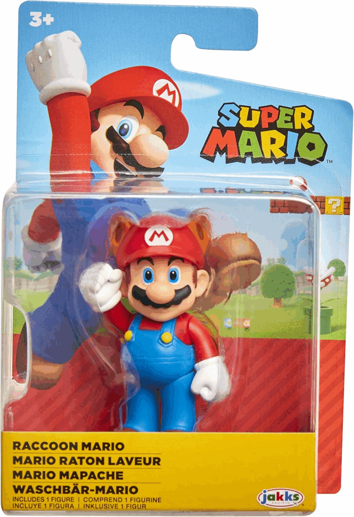 Racoon Mario 2.5" Collectible Toy Action Figure - Image 6