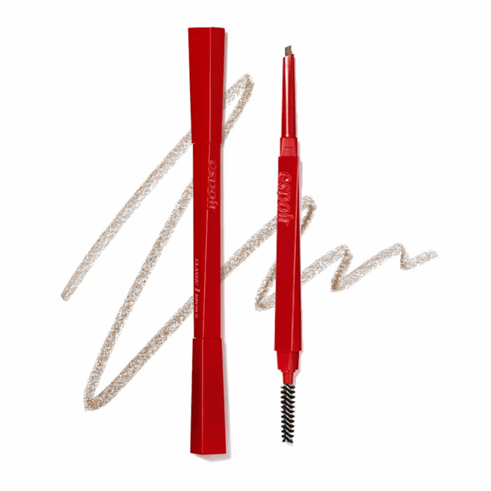 the Brow Balance Pencil #5 Light Brown | Eye Brow Pencil Quick and Easy to Draw without Clumping with Slim Triangle Shape| a Detailed and Rich Eyebrow Texture | Korean Eyebrow Makeup