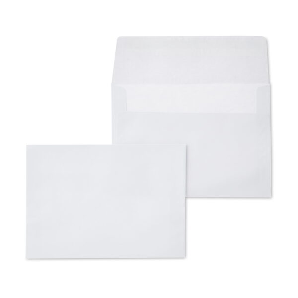 A7 Greeting Card Peel and Stick Envelopes, White, 5In X 7In, 100 Count - Image 3