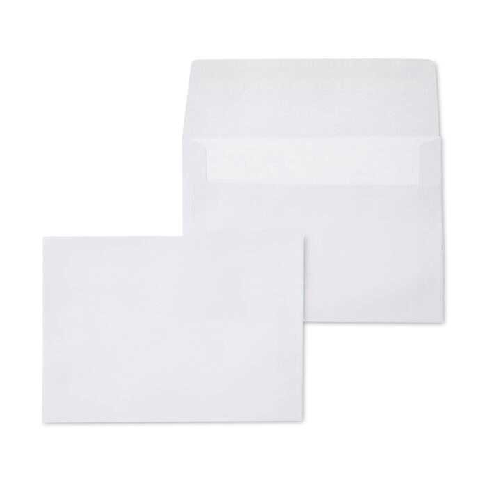 A7 Greeting Card Peel and Stick Envelopes, White, 5In X 7In, 100 Count - Image 3