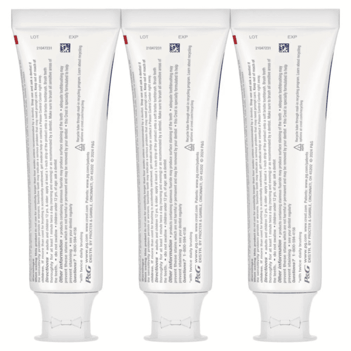 Pro-Health Gum Detoxify plus Toothpaste 4.5 Oz Pack of 3 - Antibacterial Fluoride Toothpaste, Sensitivity Protection, Whitens Teeth, Anticavity, Plaque Control - Image 13