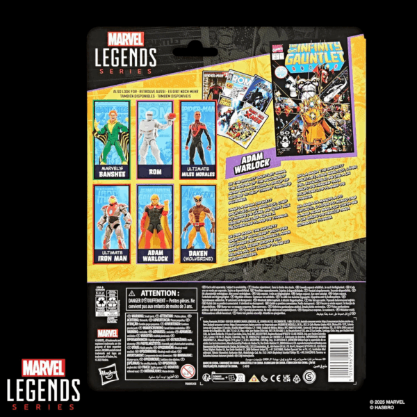 Legends Series Adam Warlock, Infinity Gauntlet Comics-Inspired Collectible 6-Inch Scale Action Figure with Character-Sized Comic Accessory - Image 13