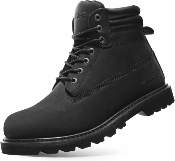 Work Boots for Men Waterproof Soft Toe Non Slip Comfortable Workboots