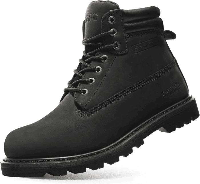 Work Boots for Men Waterproof Soft Toe Non Slip Comfortable Workboots