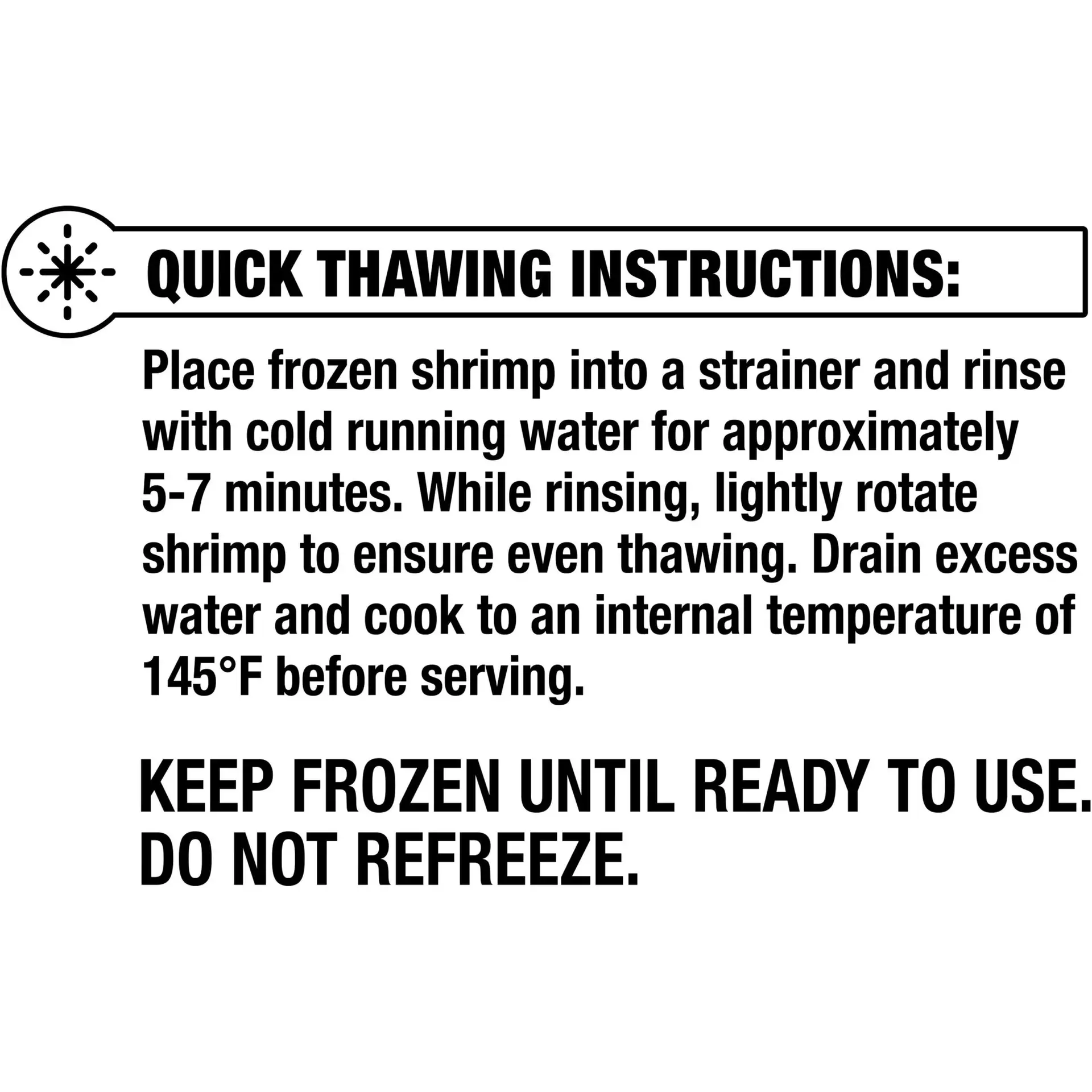 Frozen Raw Medium Peeled Deveined Tail-On Shrimp, 12 Oz (41-60 Count per Lb) - Image 7