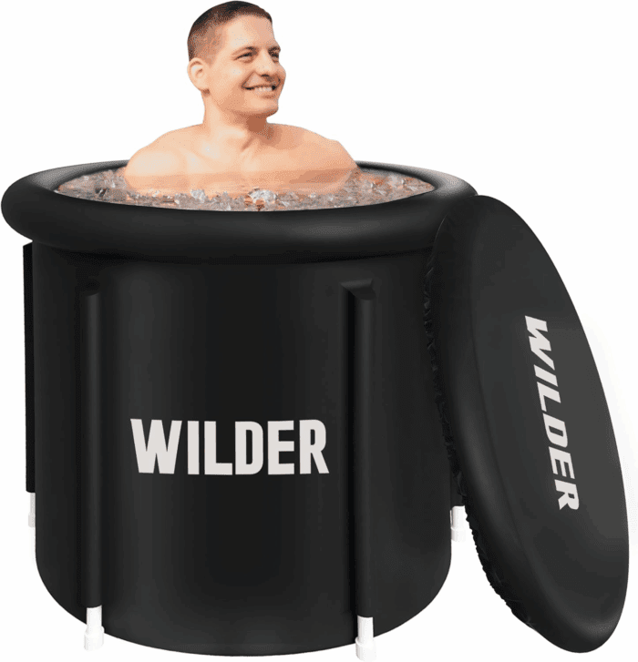 XL Ice Bath Cold Plunge – 86 Gallon Portable Ice Bath Tub for Recovery and Cold Water Therapy – Triple Insulated