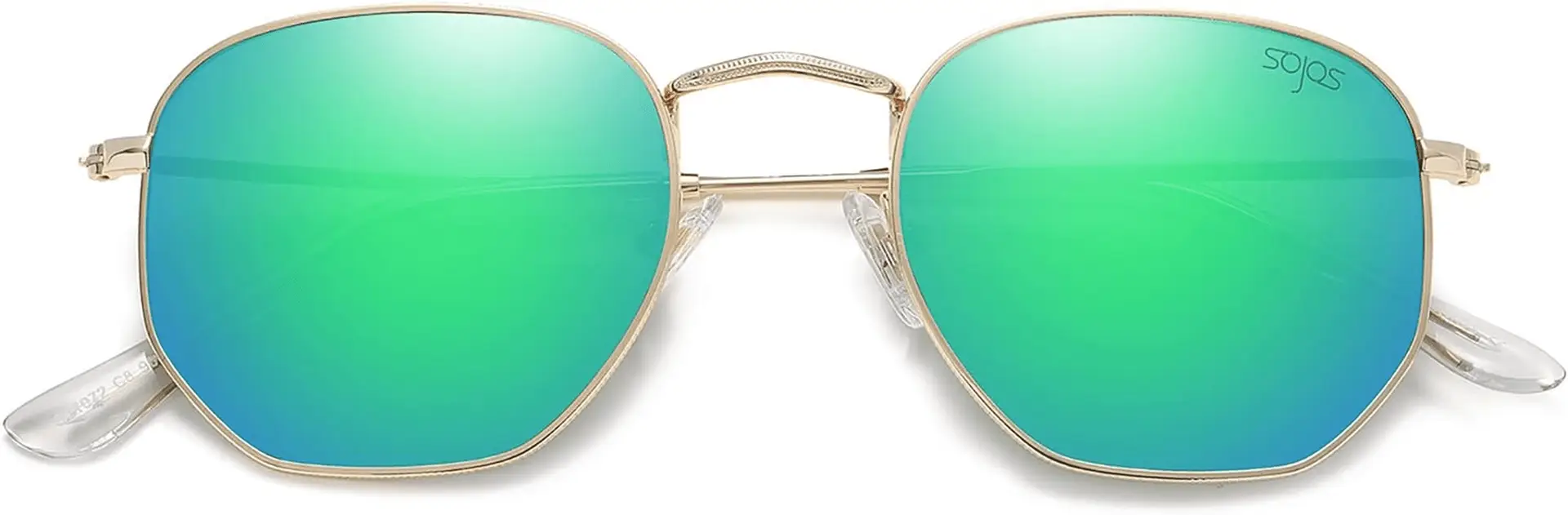 Square Polarized Sunglasses for Women Men Small Hexagonal Polygon Shades SJ1072