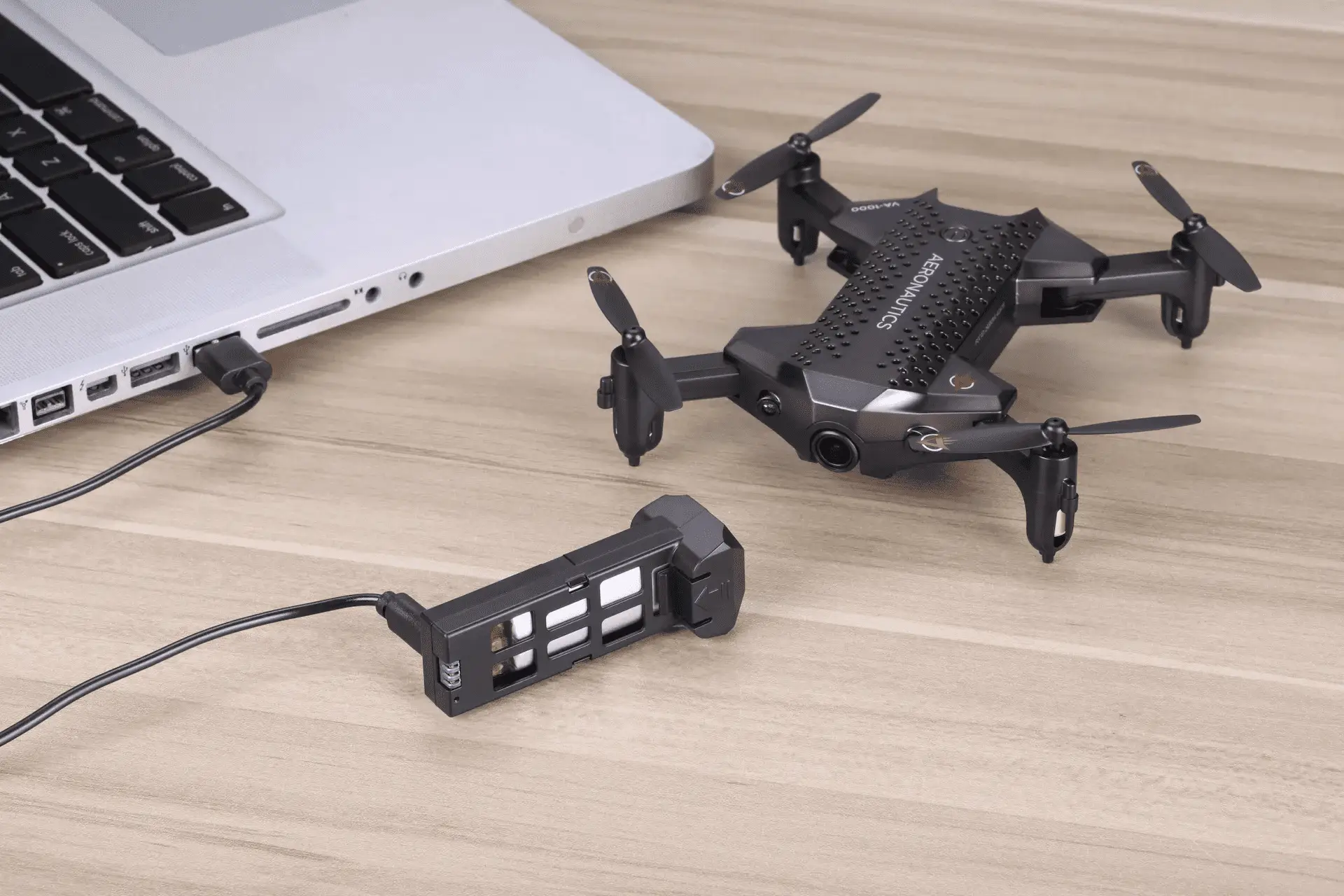VA-1000 HD Streaming Drone with Wide-Angle Lens- Black Color - Size- 7 Inches - Image 7
