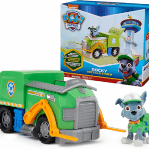 , Rocky’S Recycle Truck, Toy Truck with Collectible Action Figure, Sustainably Minded Kids Toys for Boys & Girls Ages 3 and Up