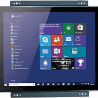 17 Inch Open Frame Design Touch Screen Monitor Display with VESA & Rear Mounting Bracket for Kiosk Industrial Automation POS Retail Self-Service