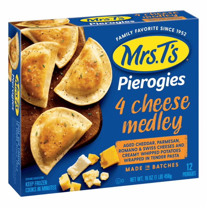 Four Cheese Medley Pierogies, 12Ct