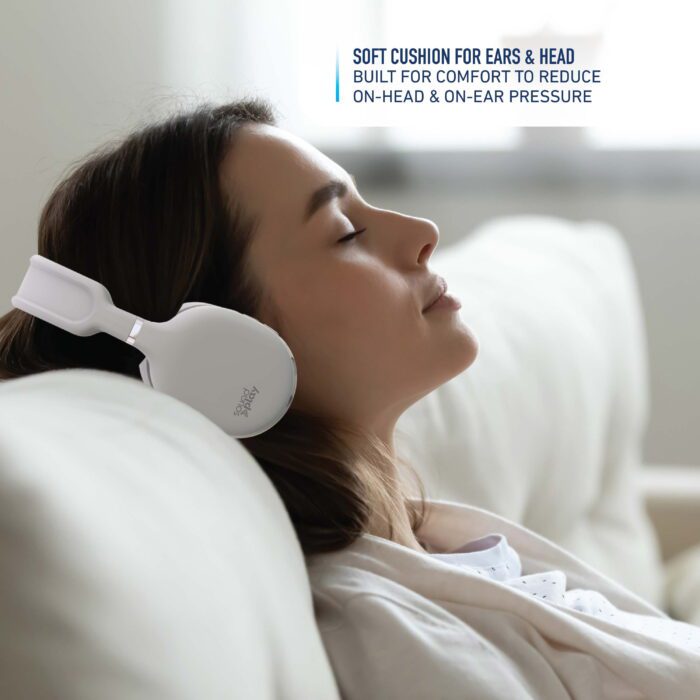 Foldable Wireless Headphones, Bluetooth Over-Ear Headset with Built-In Mic - Image 3