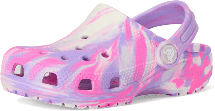 Kids' Classic Marbled Tie-Dye Clog - Image 7