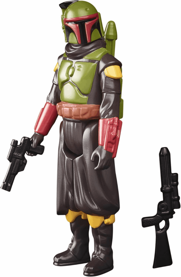 Retro Collection Boba Fett (Morak) Toy 3.75-Inch-Scale the Mandalorian Collectible Action Figure, Toys Kids 4 and Up