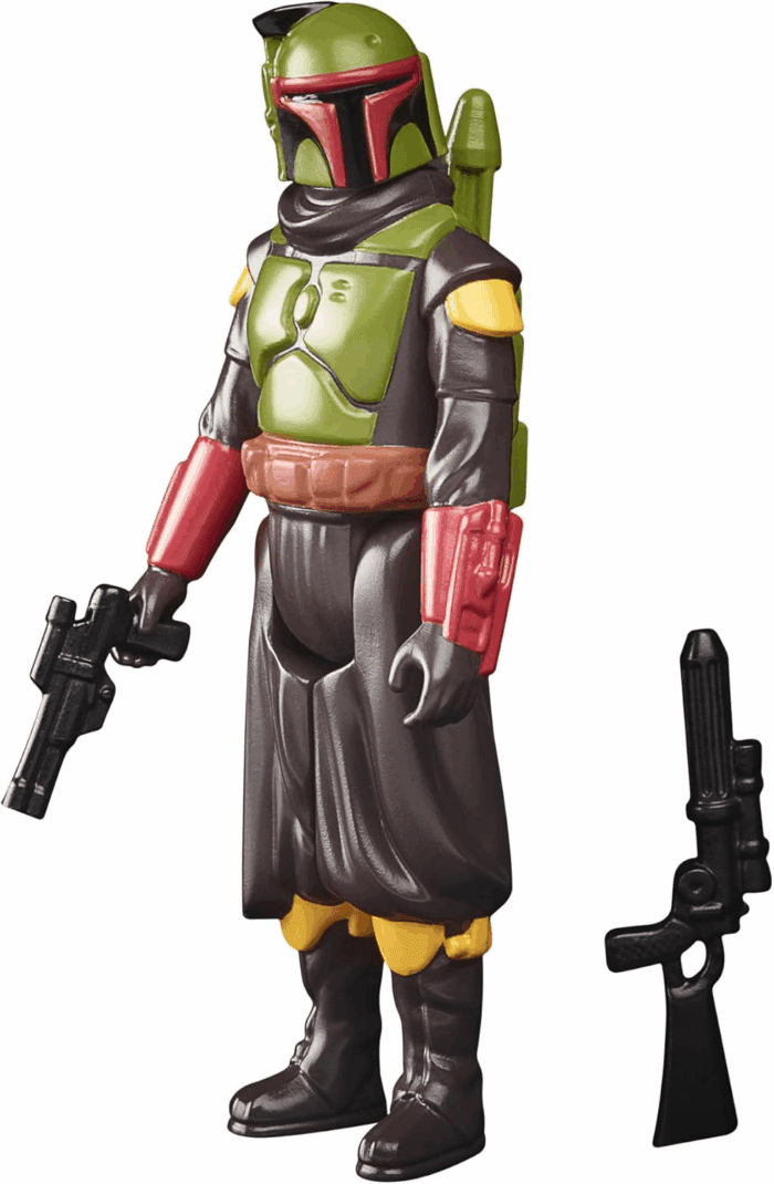 Retro Collection Boba Fett (Morak) Toy 3.75-Inch-Scale the Mandalorian Collectible Action Figure, Toys Kids 4 and Up