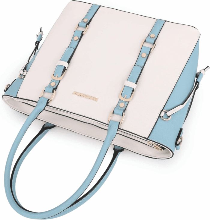 3PCS Purses for Women Tote Bag and Wallet Set Shoulder Satchel Handbags - Image 3