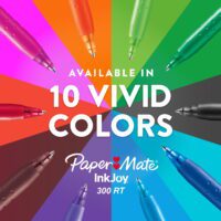 Inkjoy Retractable Ballpoint Pen, 1.0 Mm, Assorted Colors, 8 Count - Image 4