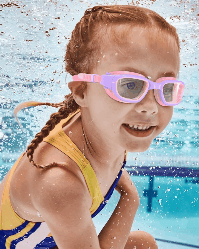 Kids Swim Goggles,Swimming Goggles for Kids 6-14, Anti-Fog UV Protection Pool Glasses for Boys Girls - Image 7