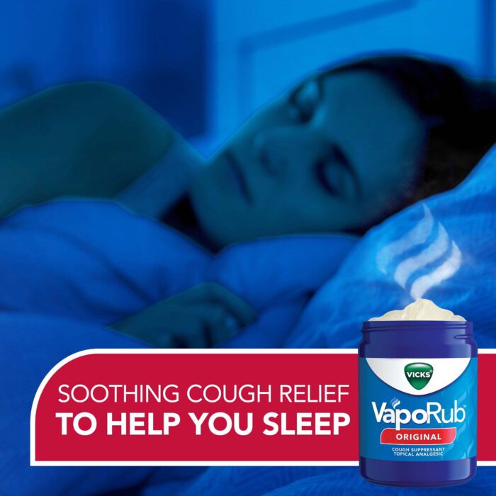 Vapo Rub Topical Chest Rub and Analgesic Ointment, Cough Medicine for Cough Relief, 1.76 Oz - Image 3