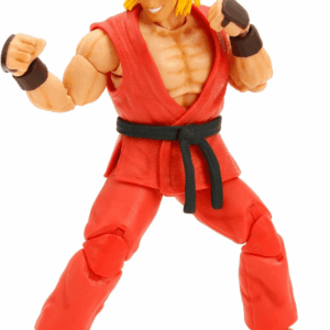 Street Fighter II 6" Ken Figure Action Figure, Toys for Kids and Adults