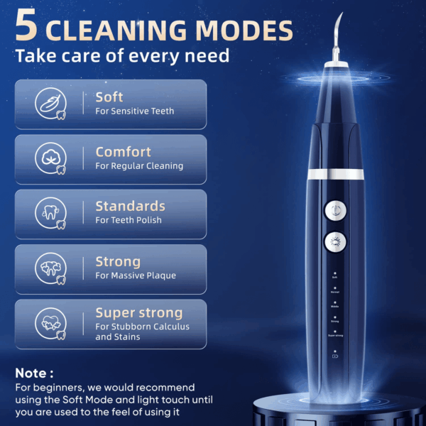Plaque Remover for Teeth - Tartar Remover for Teeth, Dental Calculus Remover Teeth Cleaning Kit - Image 2