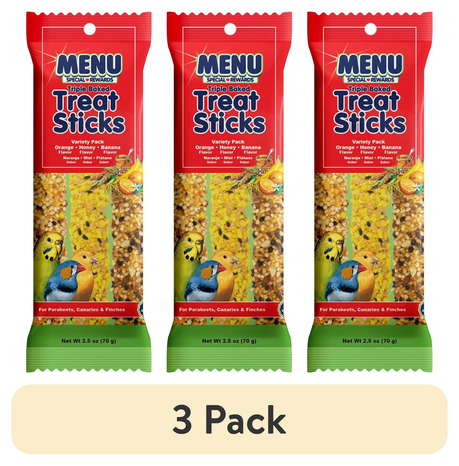 Vitakraft Menu Crunch Sticks Pet Bird Treats - Image 9