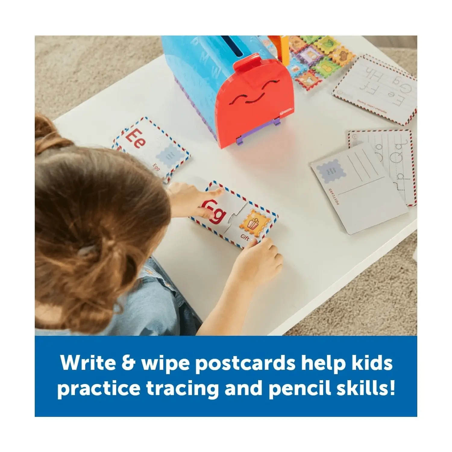 Alphabet Learning Mailbox, Preschool Learning Toys, Ages 4+ - Image 3