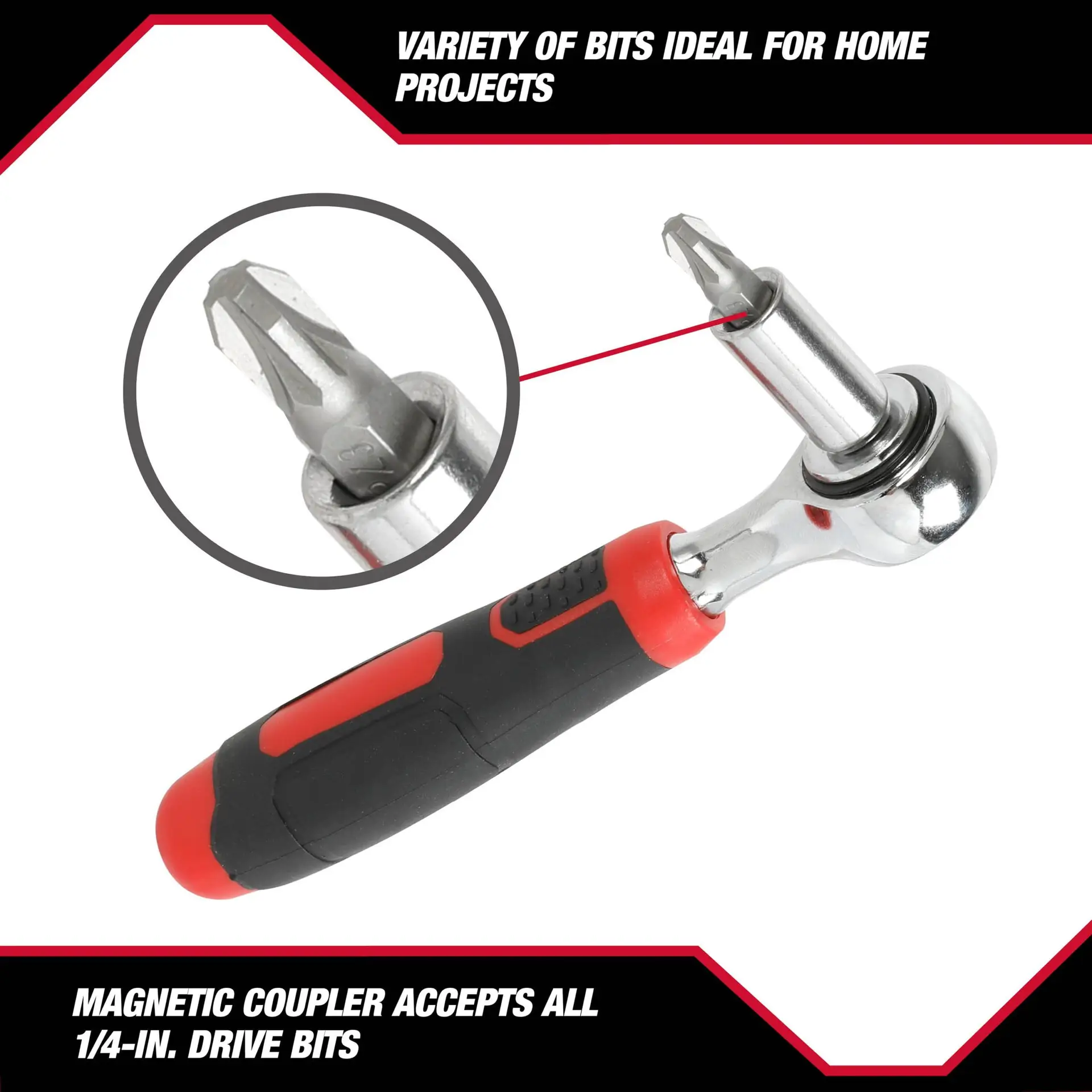 40-Piece Socket and Bit Set in Click Fit Case - Image 8