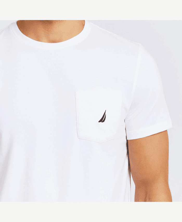 Men'S Solid Crew Neck Short-Sleeve Pocket T-Shirt - Image 2