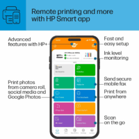 Officejet 8015E Wireless Color All-In-One Printer, 6 Months of Instant Ink Included - Image 9