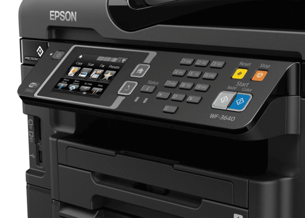 Workforce WF-3640 All-In-One Wireless Color Printer/Copier/Scanner/Fax Machine - Image 2