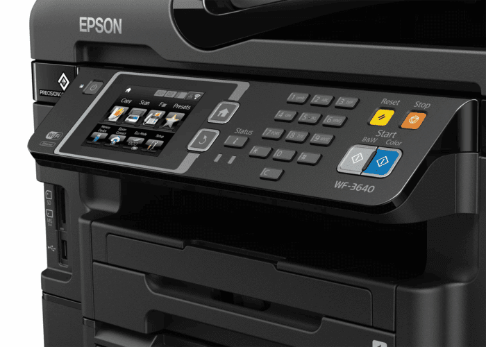 Workforce WF-3640 All-In-One Wireless Color Printer/Copier/Scanner/Fax Machine - Image 2
