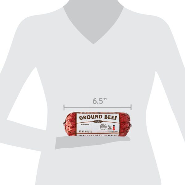 73% Lean / 27% Fat Ground Beef, 1Lb Roll, Frozen - Image 7