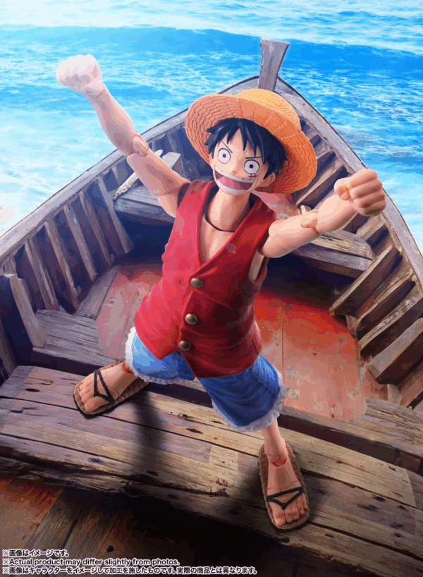 - One Piece - Monkey D. Luffy -Romance Dawn-,  S.H.Figuarts Action Figure - Image 2
