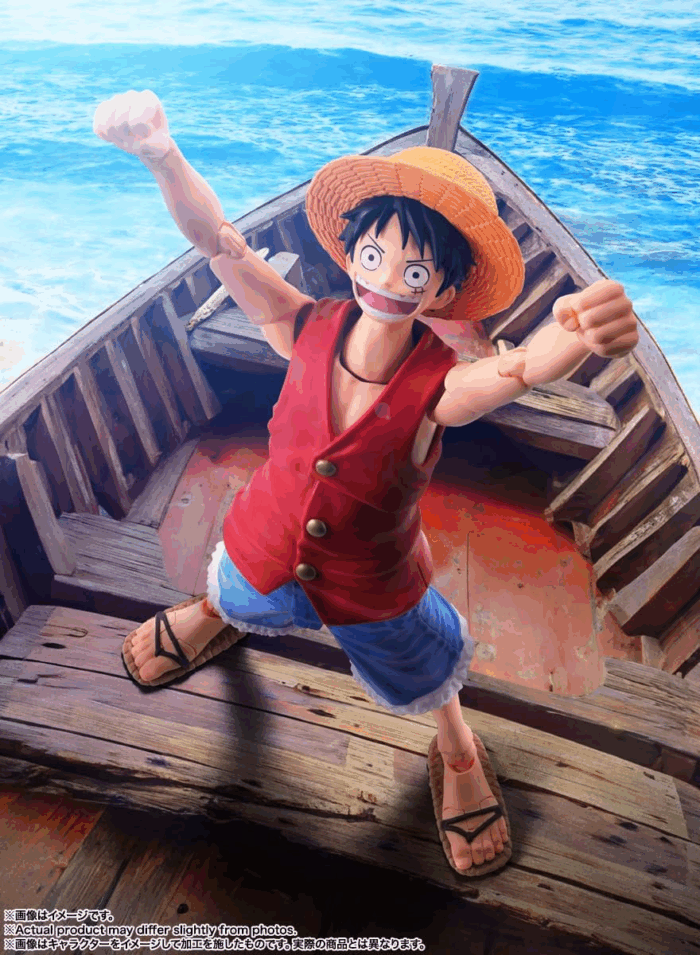 - One Piece - Monkey D. Luffy -Romance Dawn-,  S.H.Figuarts Action Figure - Image 2