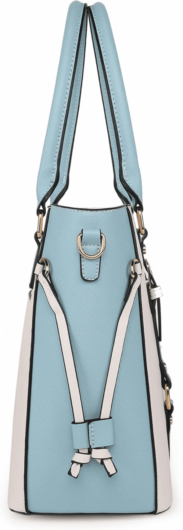 3PCS Purses for Women Tote Bag and Wallet Set Shoulder Satchel Handbags - Image 4