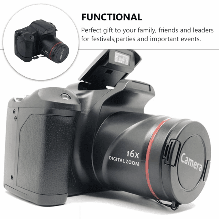 Digital Camera for Photography, 16MP FHD Video Camera with Wifi, 3 Inch Screen, 16X Digital Zoom, Vlogging Camera for Youtube - Image 9