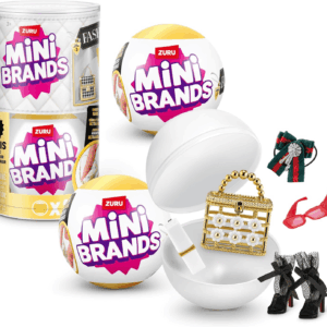 Fashion 2 Pack Series 3 by  Real Miniature Fashion Brands Collectible Toy, 2 Capsules of 5 Mystery Miniature Brands for Girls, Teens, Adults and Collectors (2 Pack)