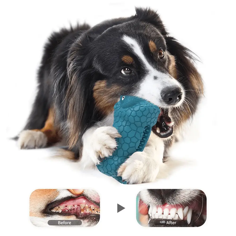 Dog Toys for Aggressive Chewers, Indestructible Dog Toys for Large Dogs Breed, Beef Flavored - Image 6