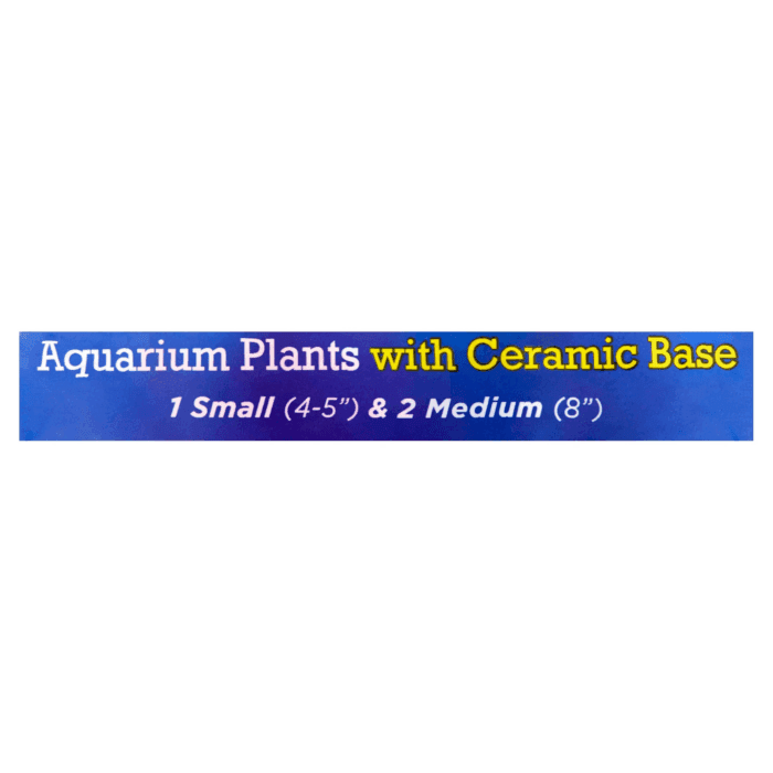 Aquarium Plants, 3 Count Multicolor - Image 7