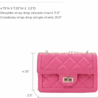 Small Quilted Crossbody Bag, Trendy Designer Mini Shoulder Bag, Phone Wallet Purse for Women - Image 3