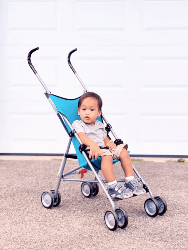 Comfort Height Umbrella Stroller, Freshwater Turquoise, Toddler, Unisex - Image 5