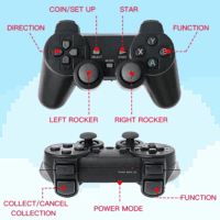 M8 2.4G Wireless Controllers External Game Stick 64G Built-In Storage for TV - Image 6
