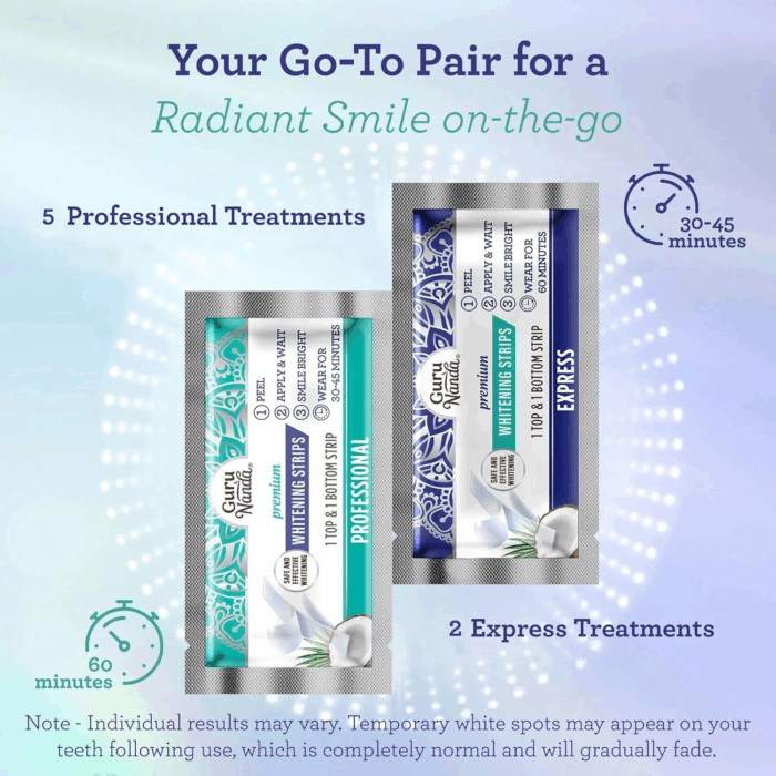 Teeth Whitening Strips - 7-Day Treatment with Non-Slip, Dry Strip Technology - Whitening Designed with Care for a Brighter Smile - Image 6