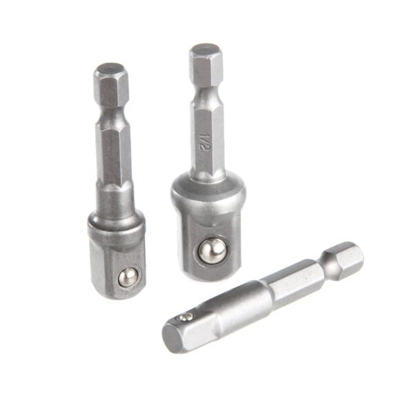 3-Piece Quick Connect Socket Adapter Set AU85043K, Socket Wrench and Set Type, New Condition - Image 4