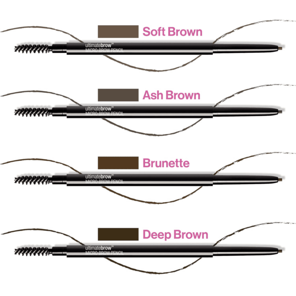 Ultimate Brow Micro Eyebrow Retractable Pencil, Brunette, Ultra Fine 1.5Mm Tip, Draws Tiny Brow Hairs - Image 6